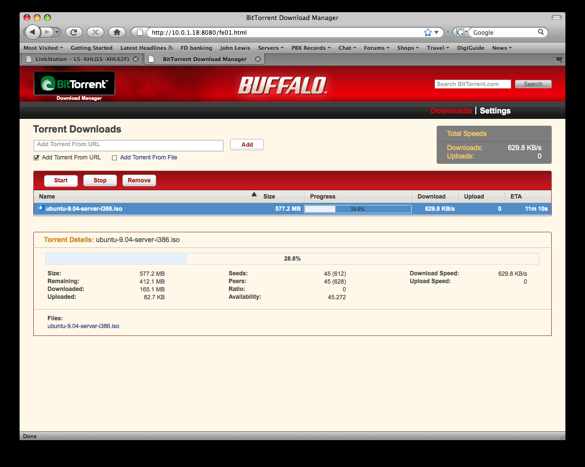 buffalo nas software for windows 10