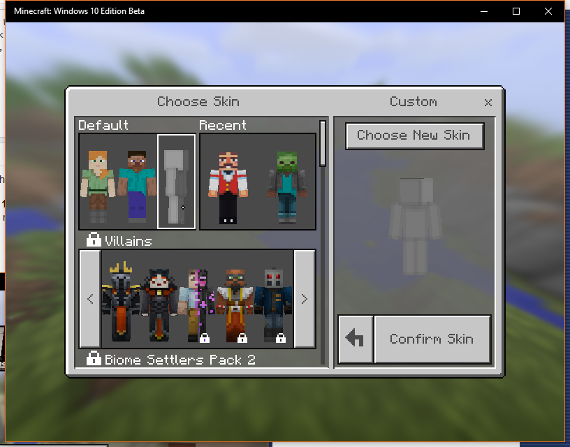 how to change your skin for minecraft demo mac
